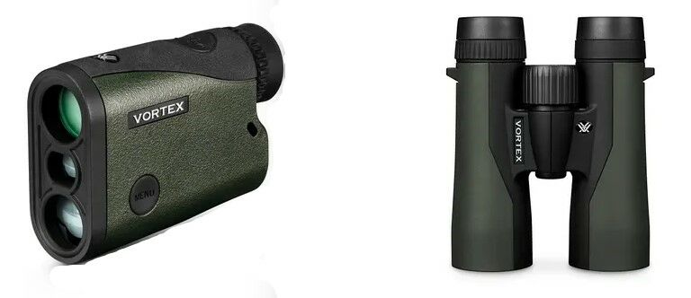 Vortex Crossfire Bundle with Rangefinder and Binoculars