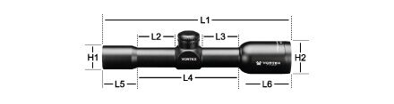 Vortex Crossfire II 1x24mm Muzzleloader Riflescope