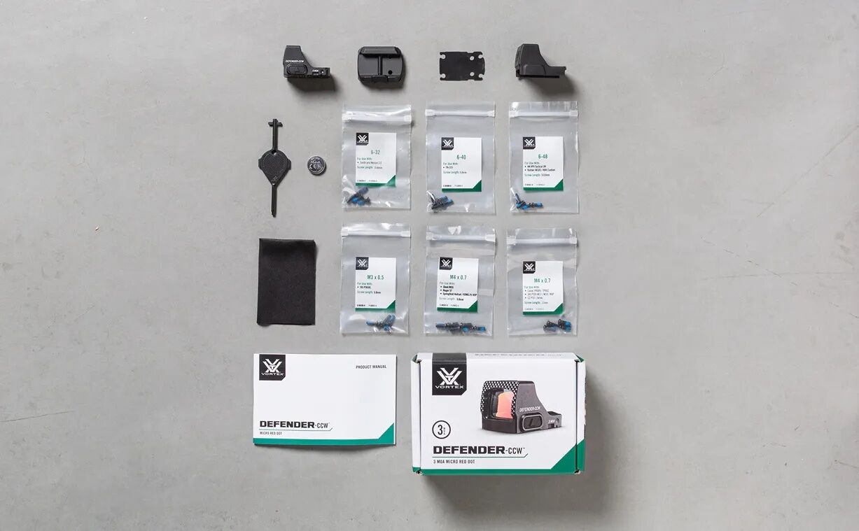 Vortex Defender-CCW Micro Red Dot Pistol Sight