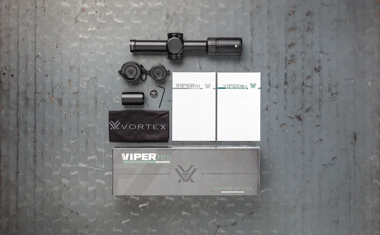 Vortex Viper PST Gen II 1-6x24mm VMR-2 MRAD Riflescope