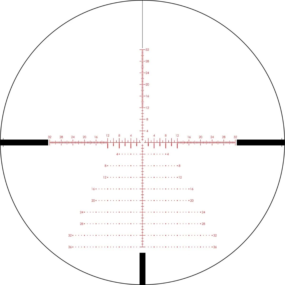 Vortex Viper PST Gen II 5-25x50mm EBR-7C (MOA) Riflescope