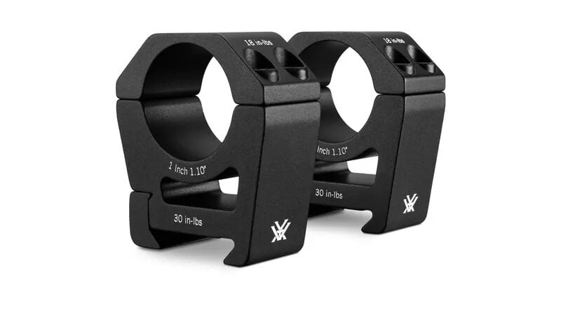 Vortex Sport High 2-Piece Scope Rings, 1 in.