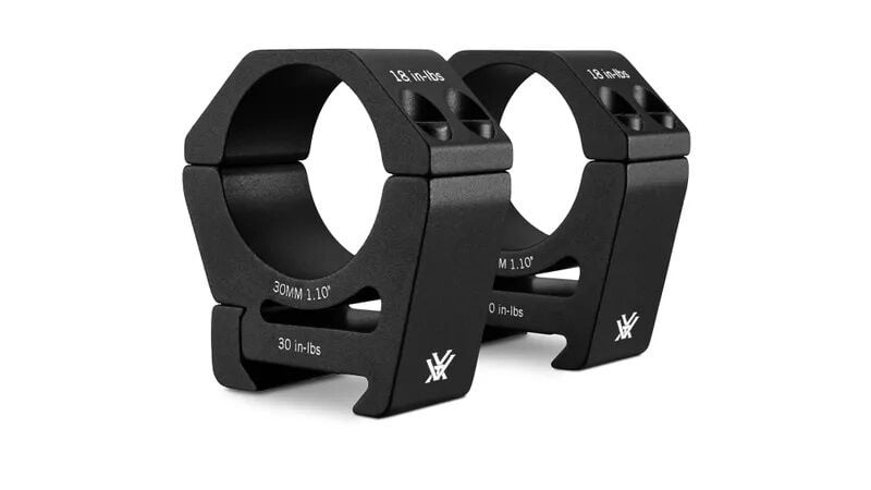 Vortex Sport High 2-Piece Scope Rings, 30 mm.