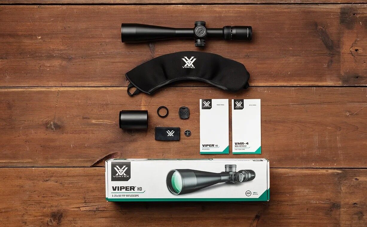 Vortex Viper HD 5-25x50mm VMR-4 (MOA) Riflescope