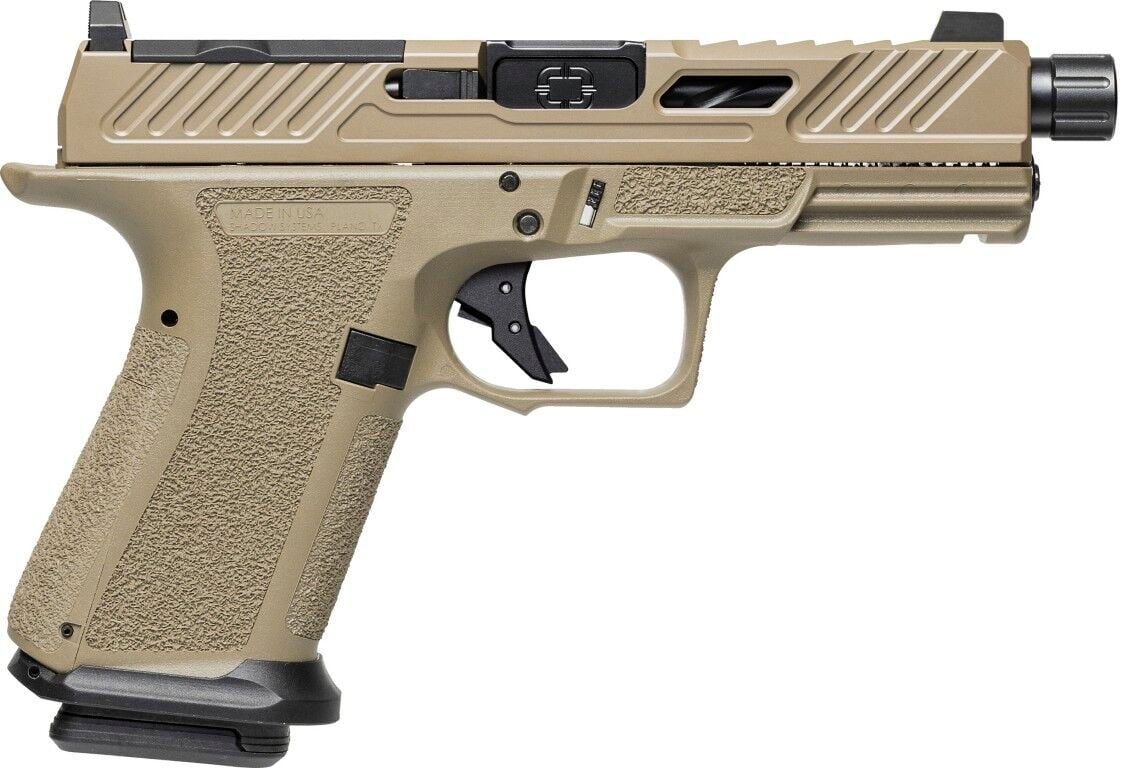 Shadow Systems MR920 9mm Compact FDE Optics Ready Pistol, 15-Rd