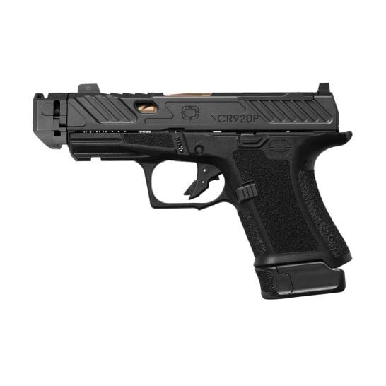 Shadow System CR920P Elite 9mm Micro-Compact Pistol with Compensated Bronze Barrel, 13-Rd