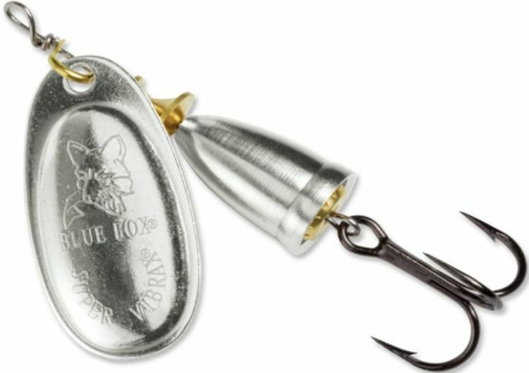 Blue Fox Classic Vibrax 3/16 oz - Silver - Baits & Lures | Blue