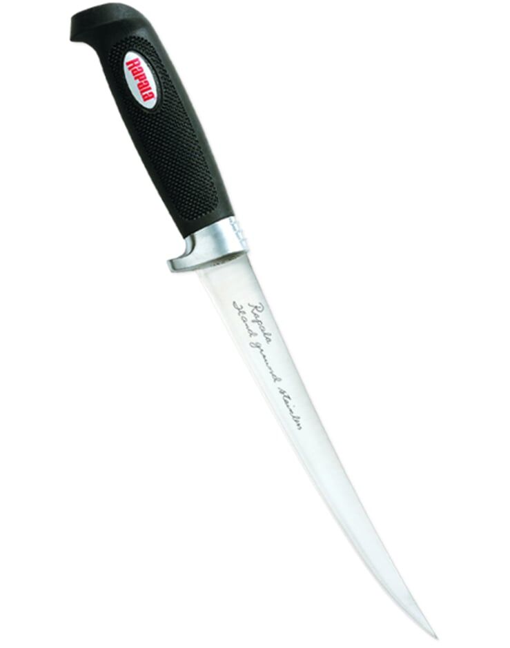 Rapala Soft Grip Fillet Knives 6-In With Sharpener And Sheath