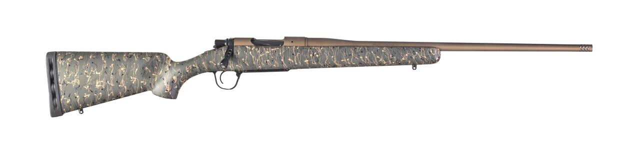 Christensen Arms Mesa 6.5 PRC 24" Burnt Bronze & Green Webbing Bolt Action Rifle, 4-Rd