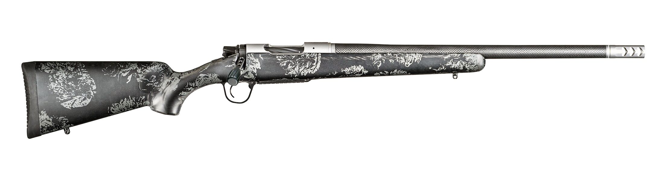 Christensen Arms Ridgeline FFT 7mm PRC 22" Natural Stainless & Carbon Bolt Action Rifle, 3-Rd