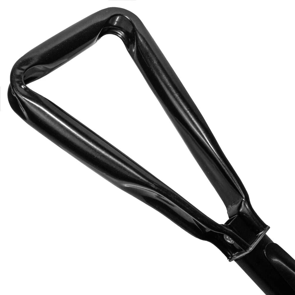 ASR Outdoor 3 in 1 Black Trifold Steel Multipurpose Serrated Shovel Pick And Saw, 22-In
