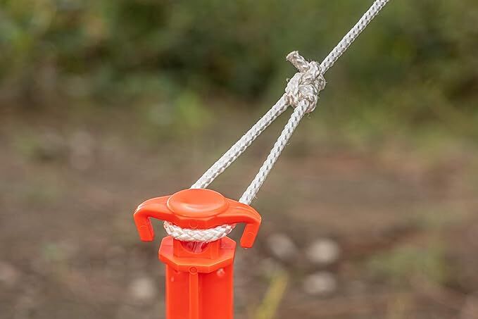 Sona Enterprises Survivor Series Orange Ground Stake, 11-In
