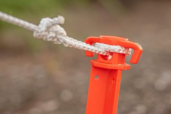 Sona Enterprises Survivor Series Orange Ground Stake, 11-In