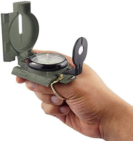Sona Enterprises Survivor Series Amry Green Precision Lensatic Compass