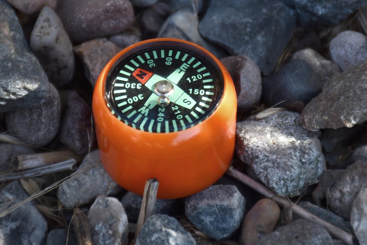 Sona Enterprises 5-In-1 Orange Survival Whistle