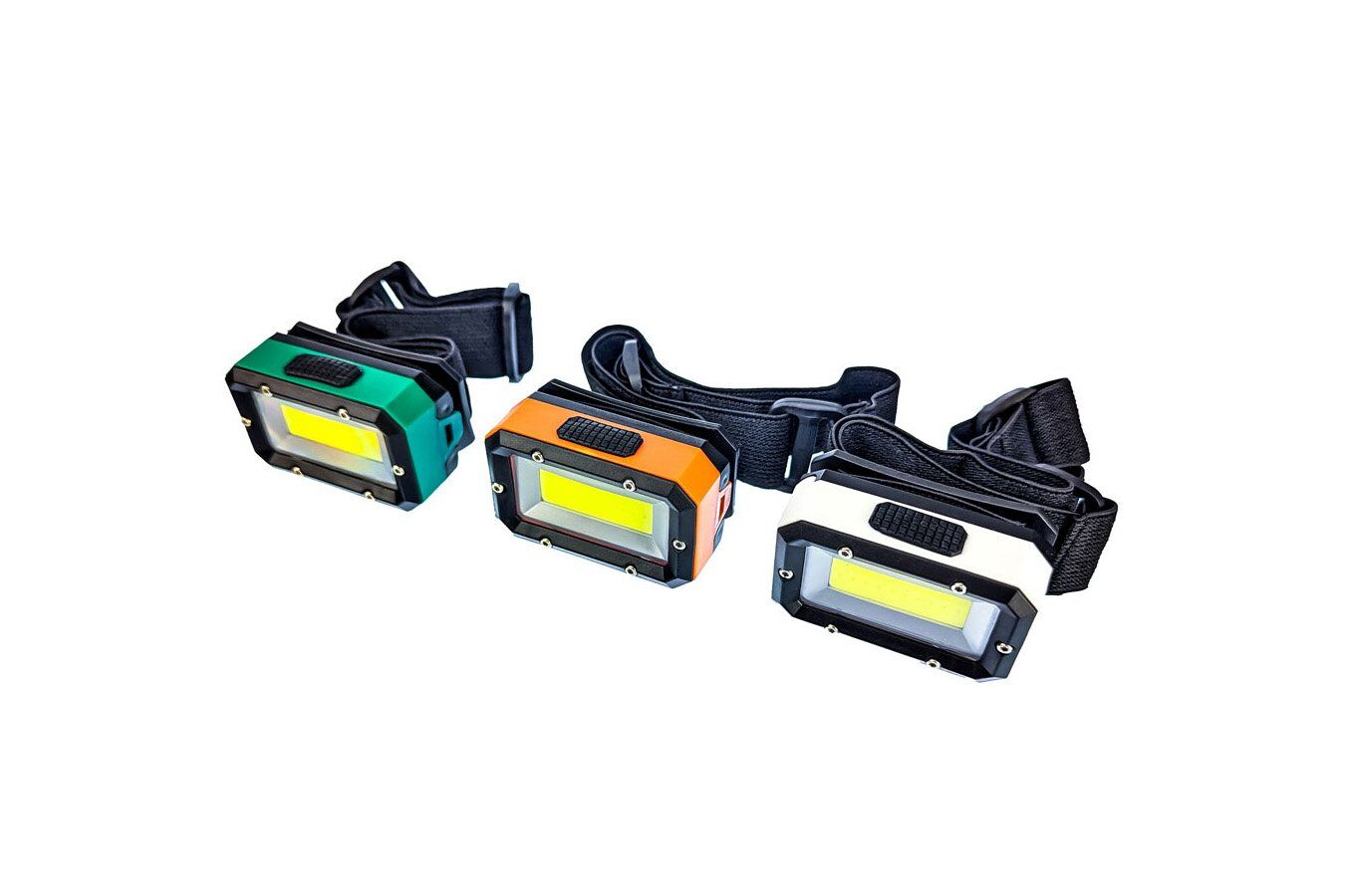 Sona Enterprises 300 Lumen Headlamp Multi-Color Set, 3-Pk