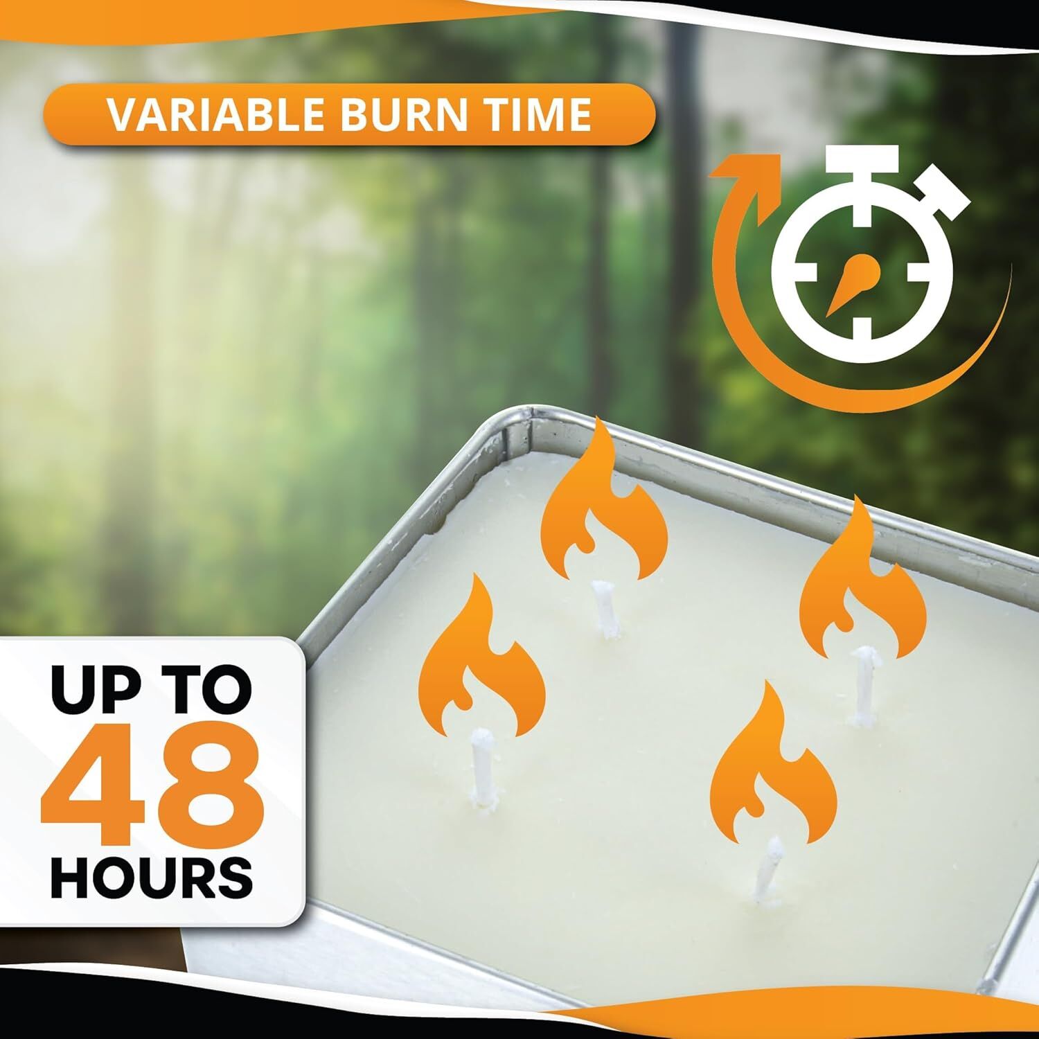 Sona Enterprises 4-Wick Survivor Candle, 4-Oz