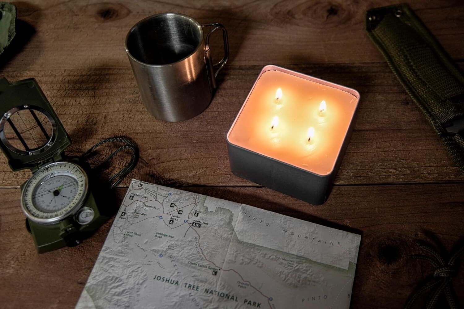 Sona Enterprises 4-Wick Survivor Candle, 4-Oz