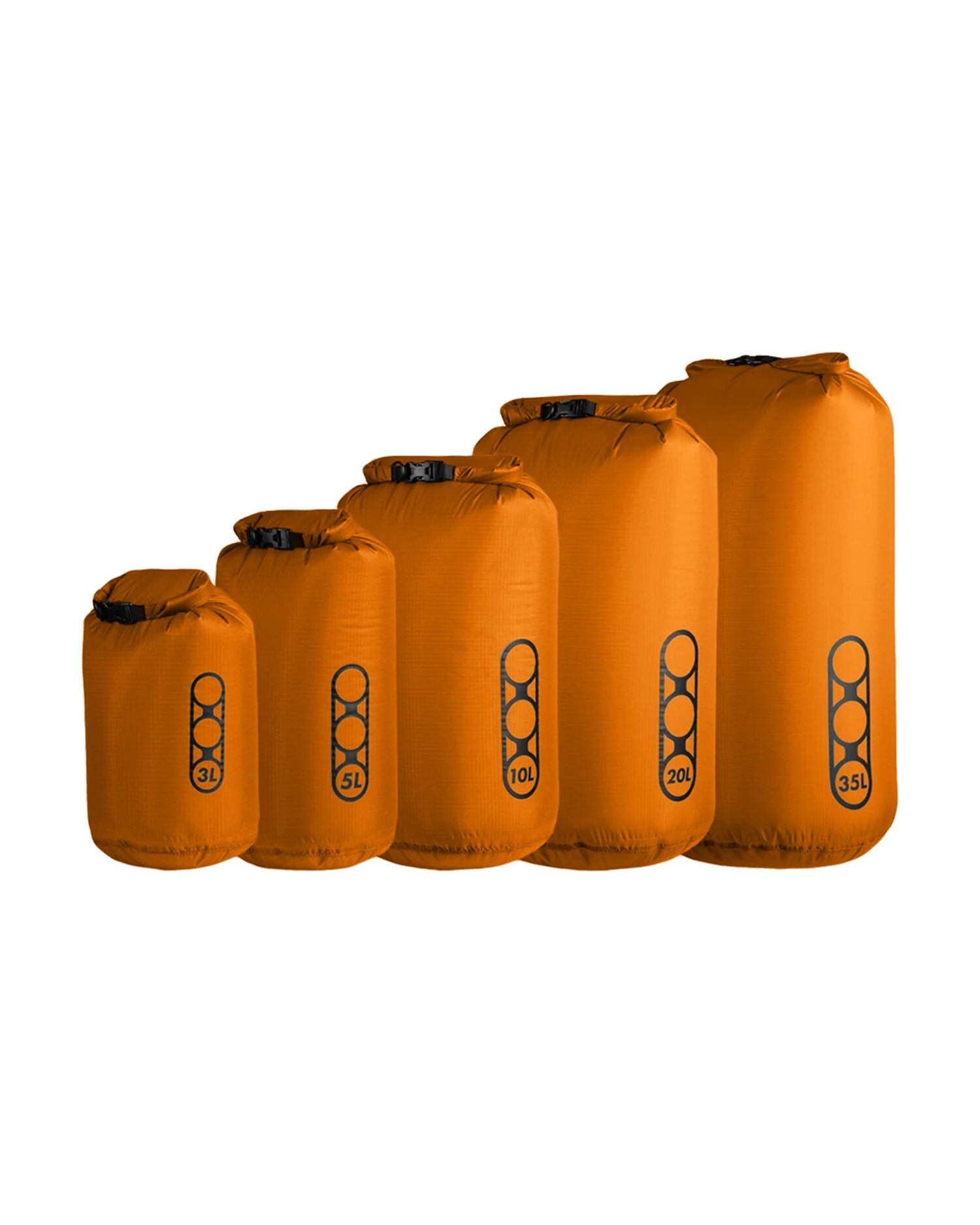 Eberlestock Orange Cirrus Ultralight Dry Bag, 20 L.