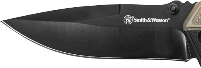 Smith & Wesson Stainless Steel Folding Pocket Knife, 3.5-In