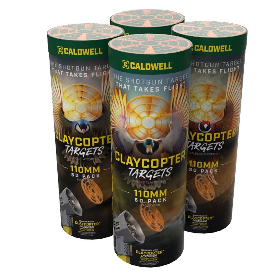 Caldwell ClayCopter Disc, 110 mm., 50-Ct