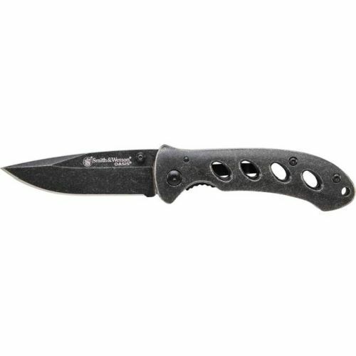 Smith & Wesson Small Liner Lock Drop Point Folding Knife - 2.64"