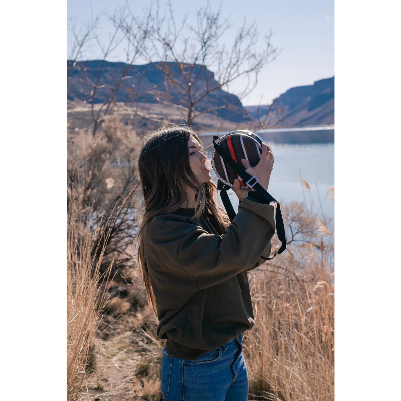 Stansport Blanket Canteen, 2-Qt