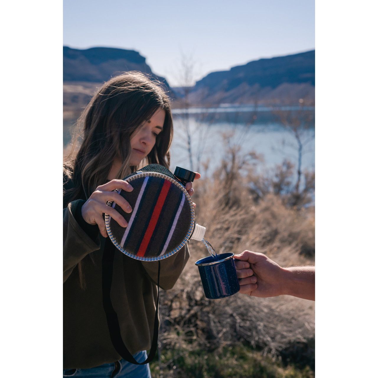 Stansport Blanket Canteen, 2-Qt