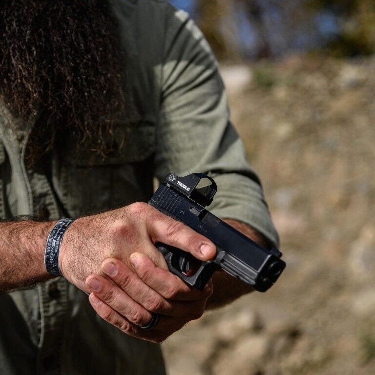 TruGlo Tru-Tec Micro 4-Post Mount 1x23mm Red Dot Pistol Sight