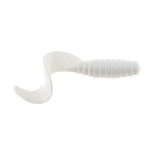 Berkley PowerBait White Power Grubs, 3-In