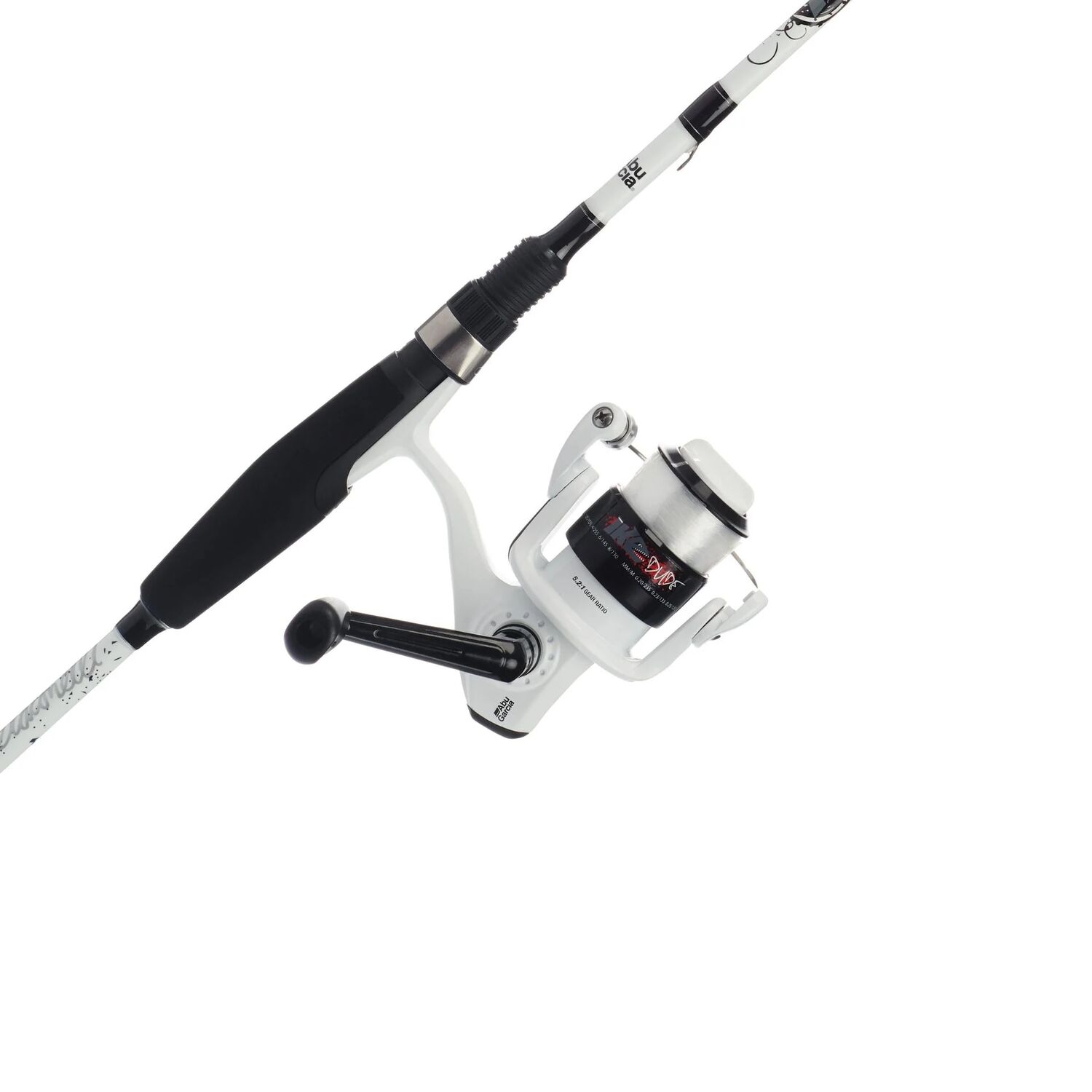 Abu Garcia Ike Dude Medium Spinning Combo, 6-Ft