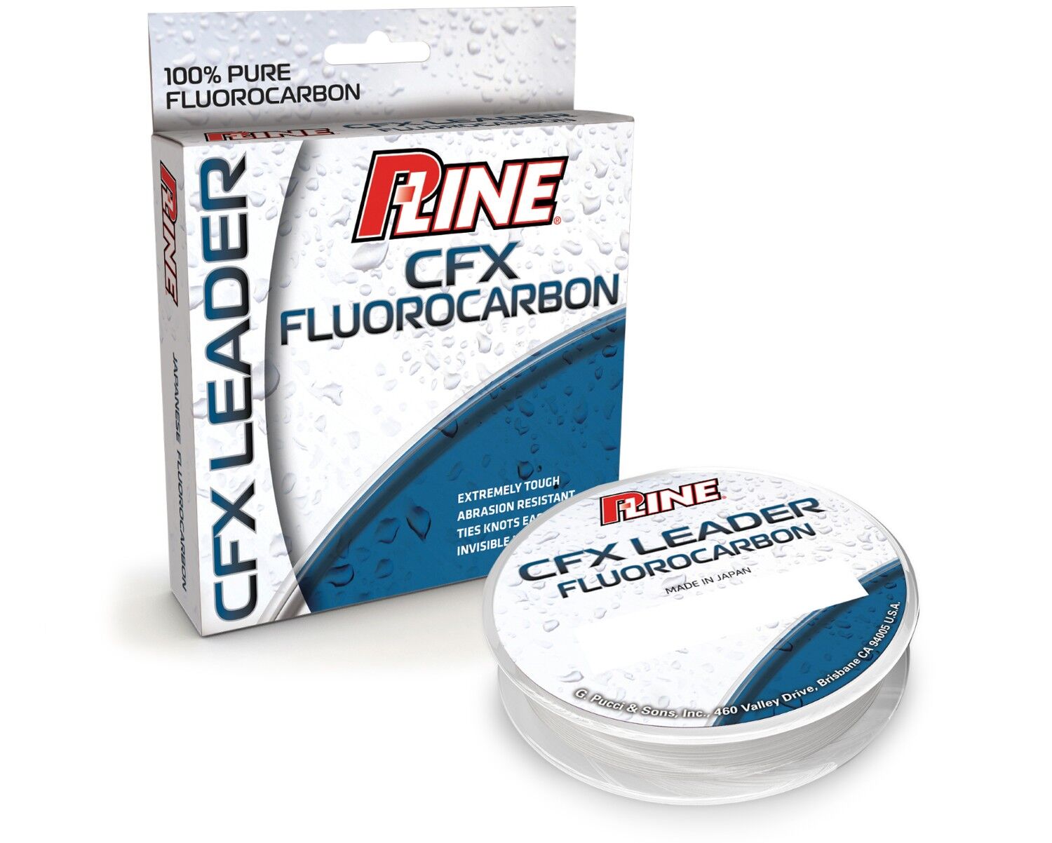 P-Line CFX Fluorocarbon Leader, 10 lb., 25 yd.
