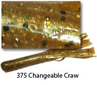 Gitzit The Original Fat Gitzit Changeable Craw Bait Tube, 3 1/2 in., 10-Pk