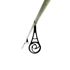 ACC Crappie Stix Spinnin' Stix Split Grip 2-Piece Medium Spinning Rod, 7-Ft 6-In