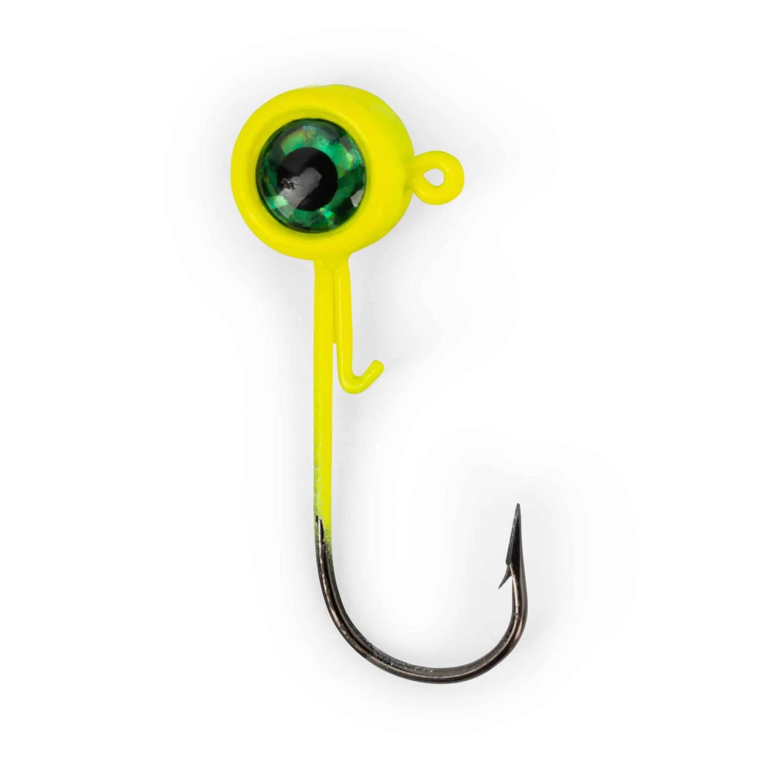 ACC Crappie Stix Chartreuse Big Eye Jig Head, 1/8-Oz