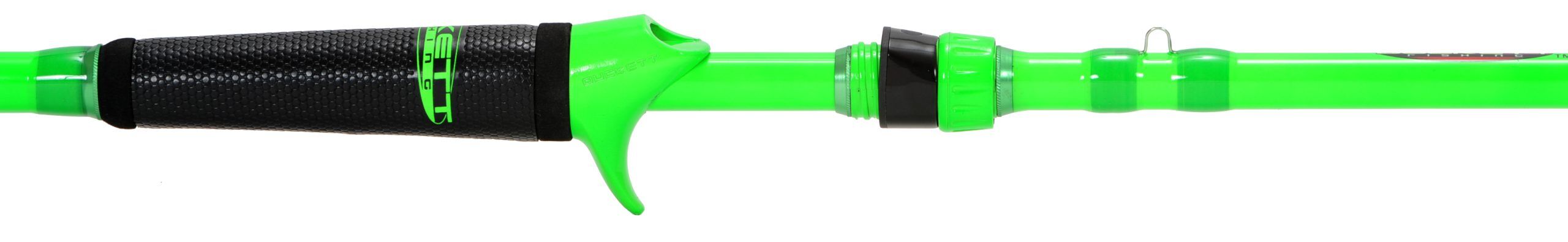 Duckett Fishing Green Ghost Casting Rod Medium Heavy, 1-Piece, 7-Ft