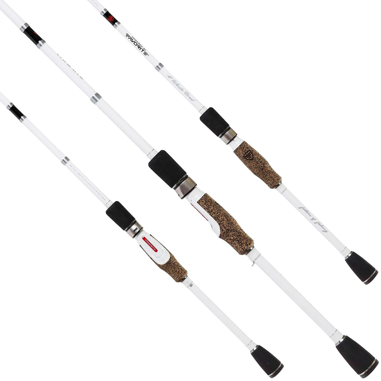 Favorite White Bird Spinning Rod Medium Light, 1-Piece, 6 2/3-Ft