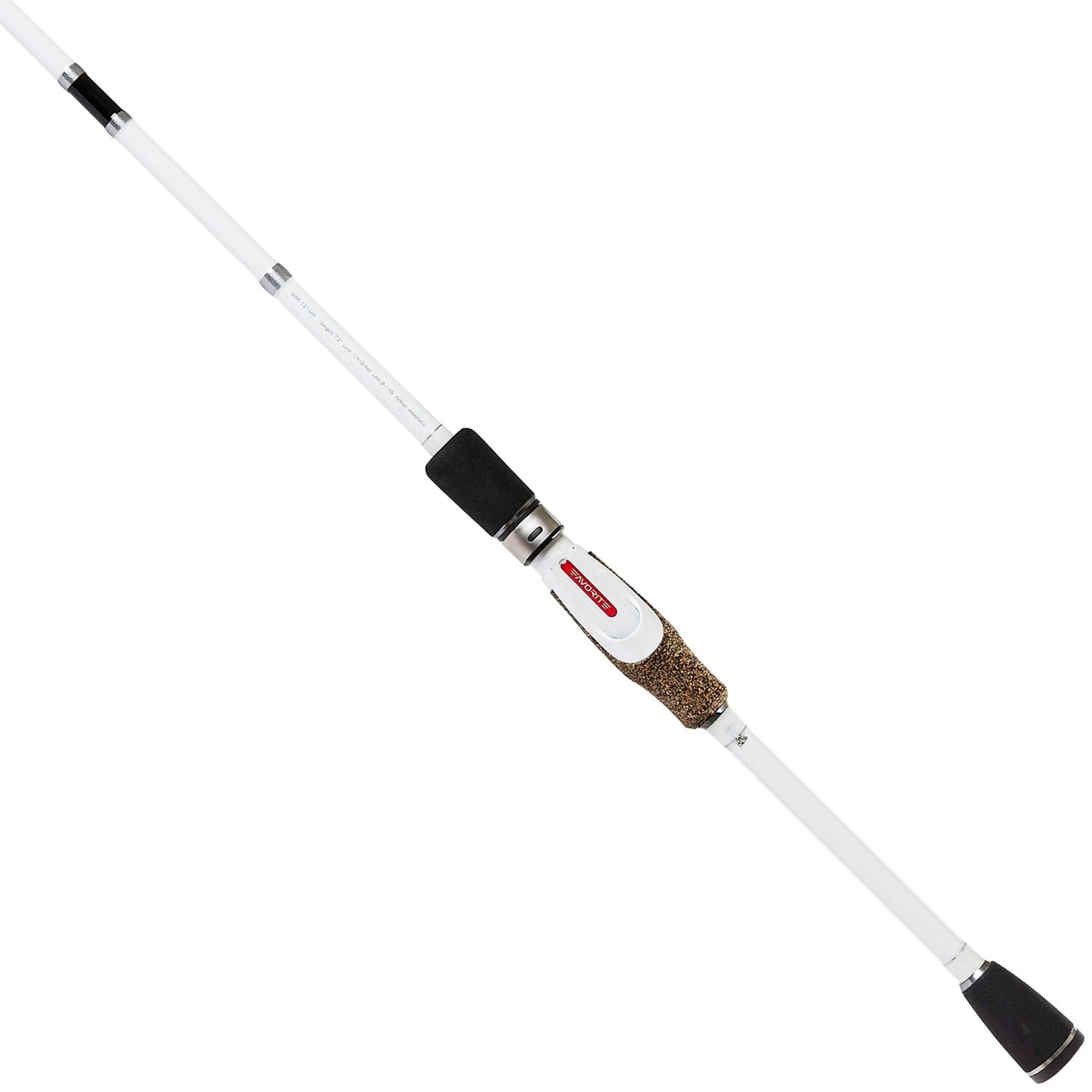 Favorite White Bird Spinning Rod Medium Light, 1-Piece, 6 2/3-Ft