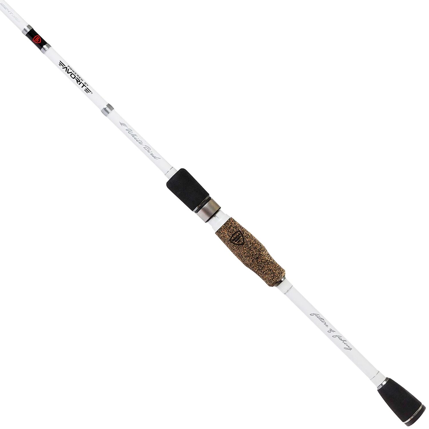Favorite White Bird Spinning Rod Medium Light, 1-Piece, 6 2/3-Ft
