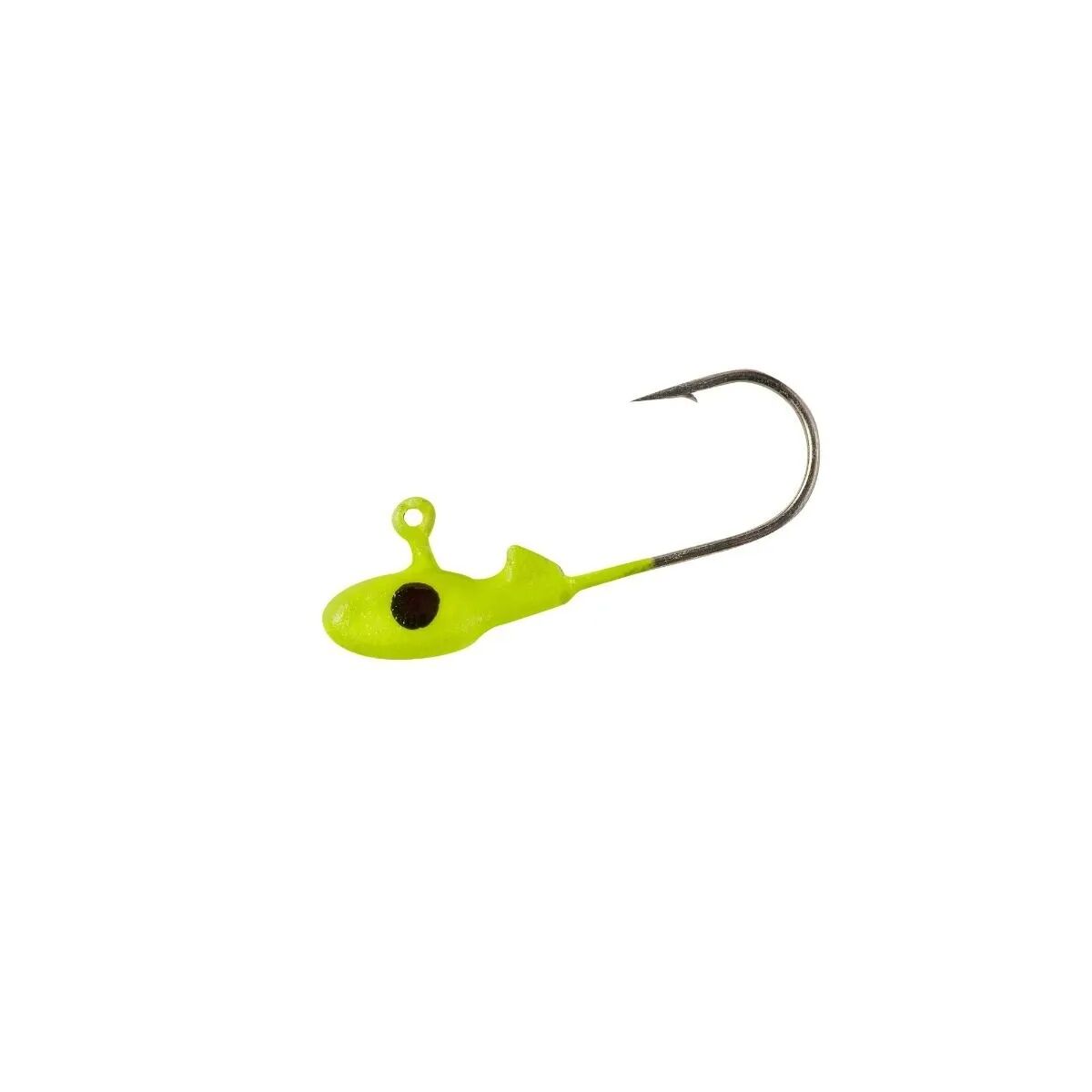 Bobby Garland Chartreuse Glo Mo' Glo Jig Head, 1/16-Oz, 10-Pk