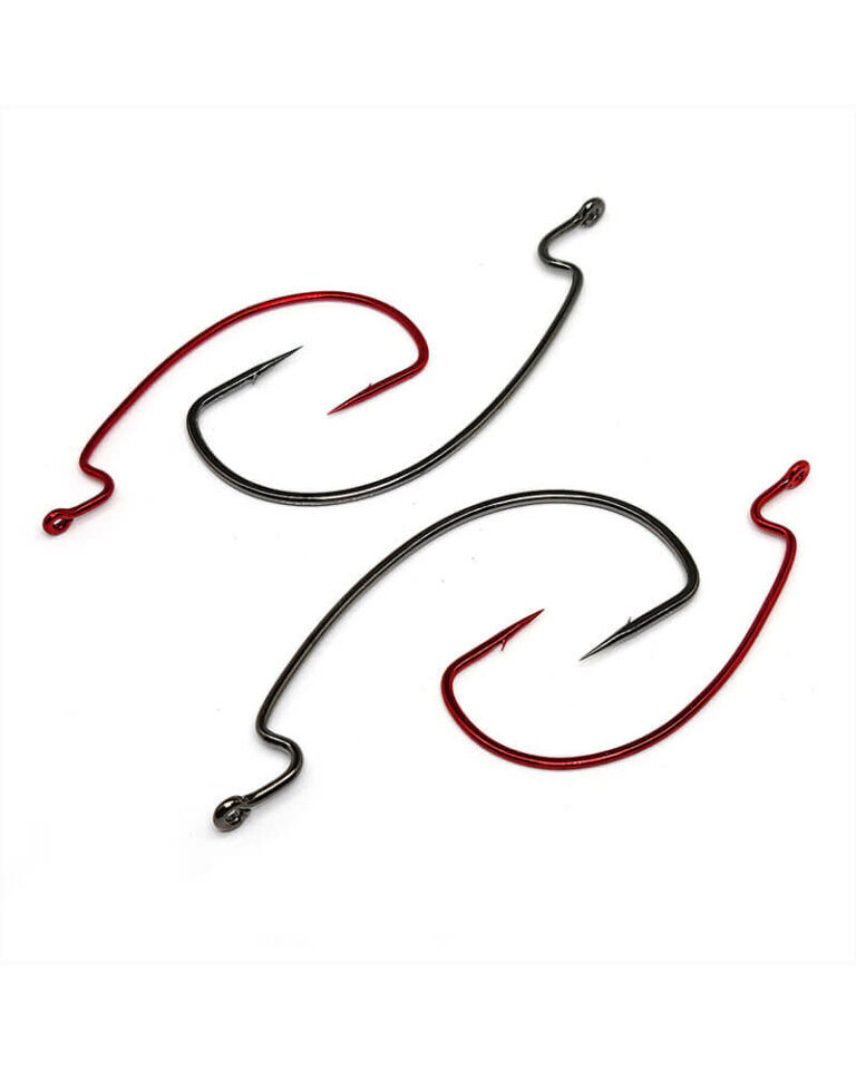 Gamakatsu Extra Wide Gap Worm Hook #4/0 NS Black, 5-Pk