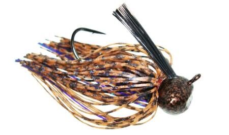 Jewel Bait Peanut Butter/Jelly Football Jig, 3/4-Oz, 2-Pk