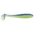 Keitech FAT Swing Impact Electric Blue Chartreuse Swimbait, 2.8-In, 8-Pk