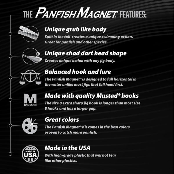 Trout Magnet Panfish Magnet Kit, 82-Pc