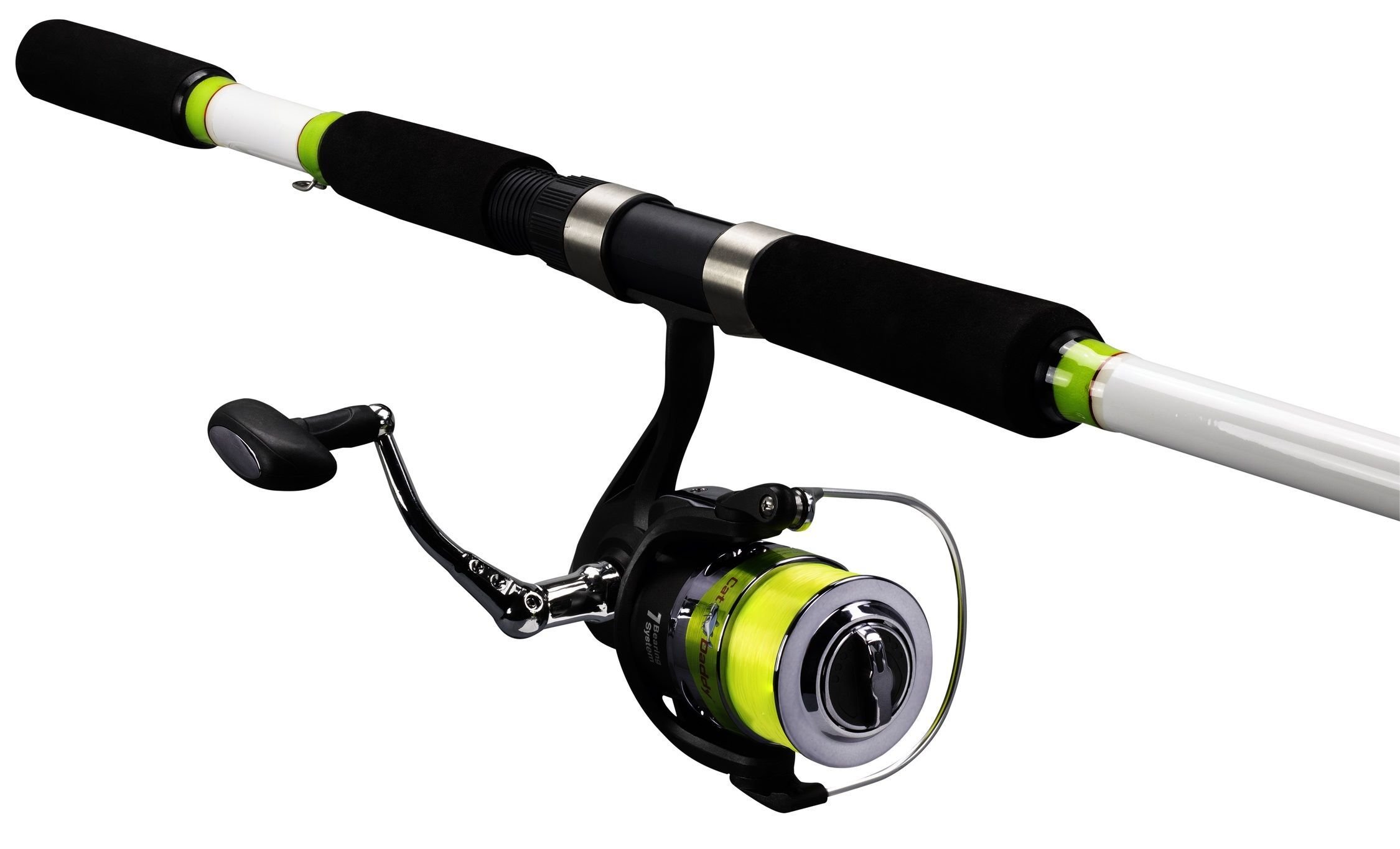 Lew's Cat Daddy Spinning Combo Medium Heavy, 7-Ft Rods Reels