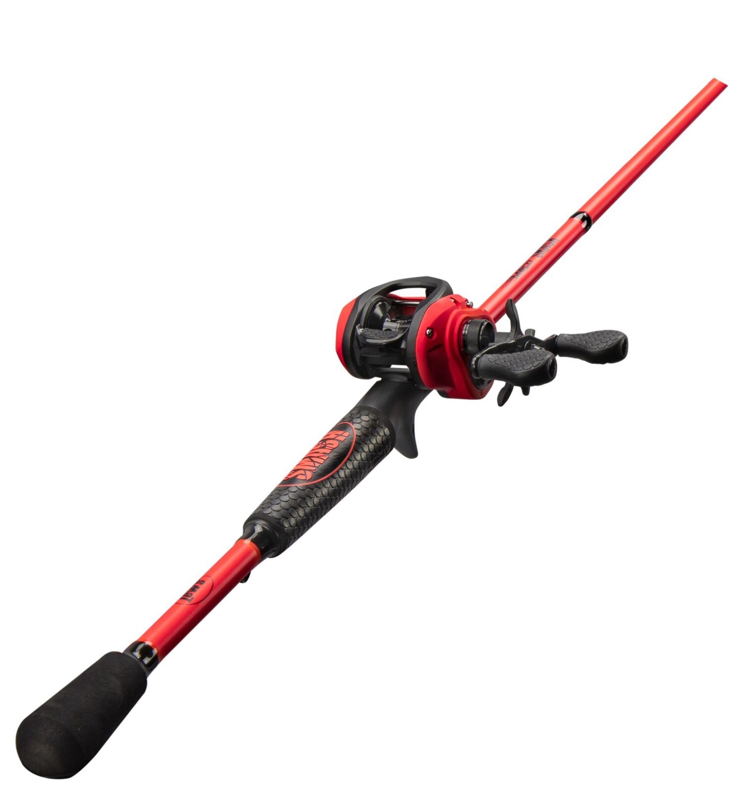 Lew's Mach Smash Baitcast Combo Medium Heavy, 6-Ft 10-In