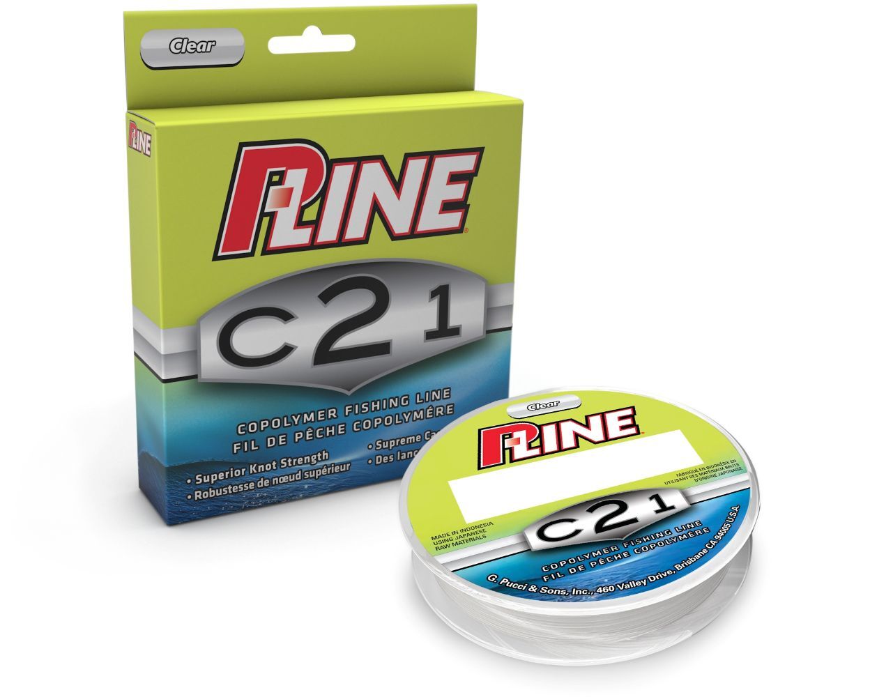 P-Line C21 Copolymer Fishing Line, 10-Lb, 300-Yd