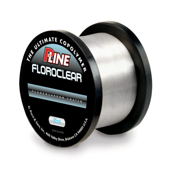 P-Line Floroclear  Fluorocarbon Coated Clear Fishing Line, 8-Lb, 300-Yd