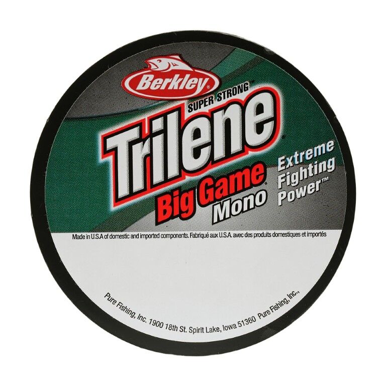 Berkley Trilene Big Game Clear Monofilament Fishing Line, 440-Yd, 30-Lb
