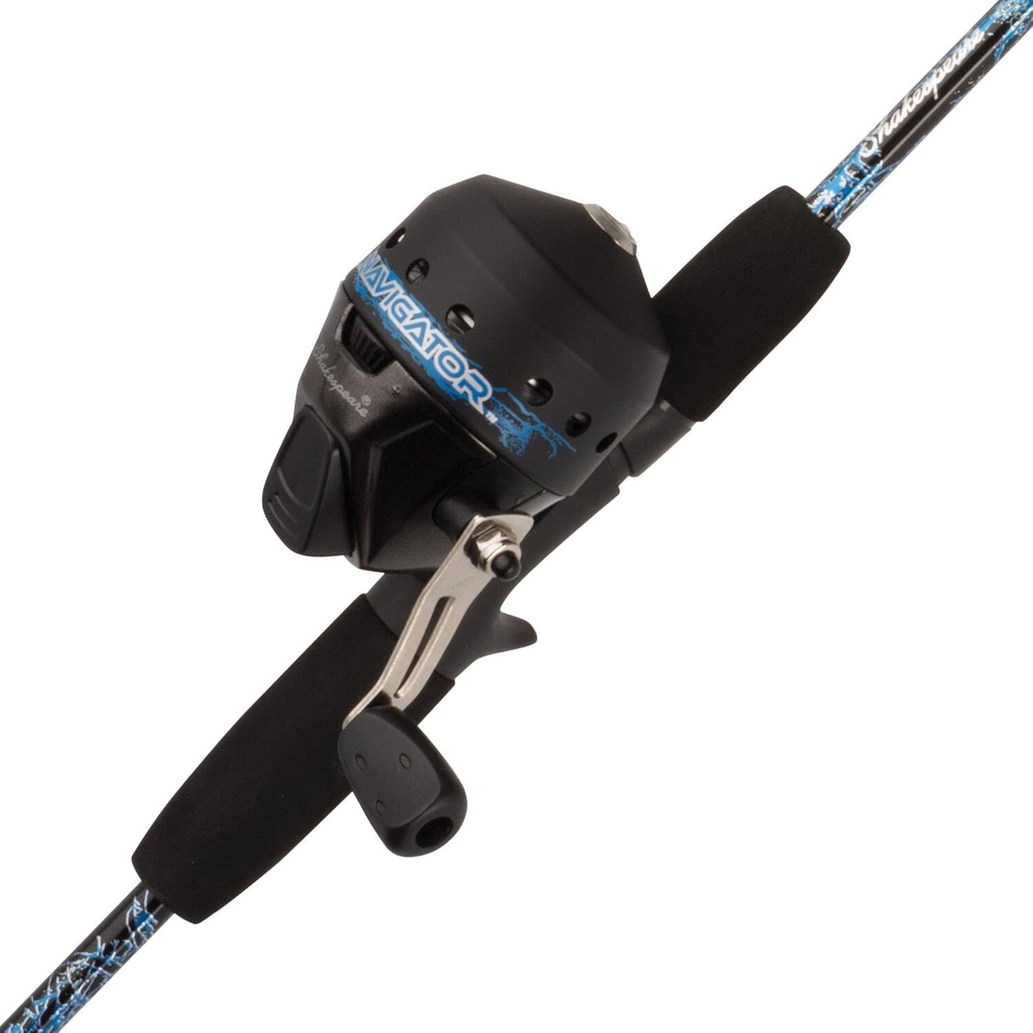 Shakespeare Navigator Spincast Combo Medium Assorted Colors, 2-Piece, 5 1/2-Ft